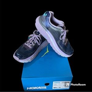 Women's Hoka One One Arahi Medieval Blue/Lavender Sneakers Size 10